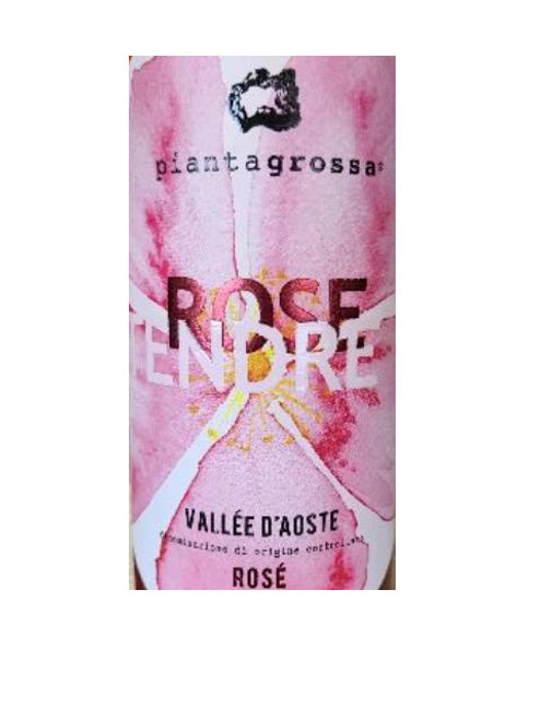 Pianta Grossa Rosé Tendre Valle d'Aosta 2022