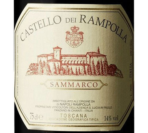 Castello dei Rampolla Toscana Sammarco 2020