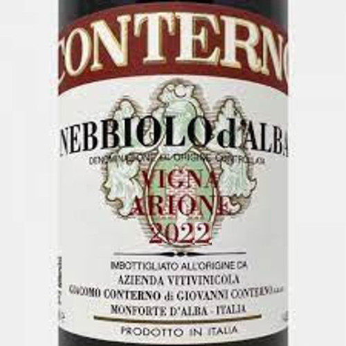 Conterno/Giacomo Nebbiolo d'Alba Arione 2022