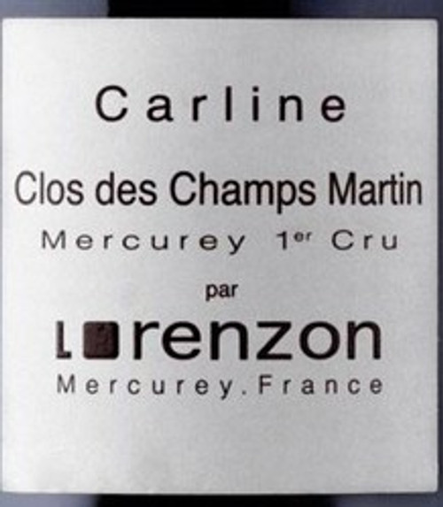 Lorenzon/Bruno Mercurey 1er cru Champs Martin 2017